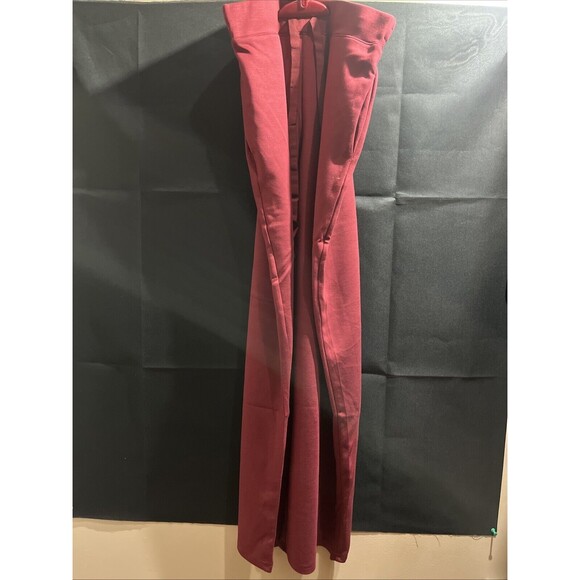 Women 2 Piece Outfits Lounge Oversized Half Sized Sweatshirt Wide Leg Track Suit - Picture 5 of 7